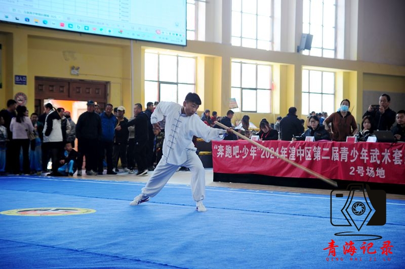 湟中区首届中小学生武术比赛 锦标赛中绽放异彩